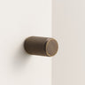 AURA Knurled Brass Cabinet Knobs