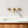 CROSS Wall-Mounted Basin Mixer Tap