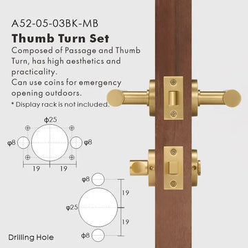 Privacy Set - Thumb Turn