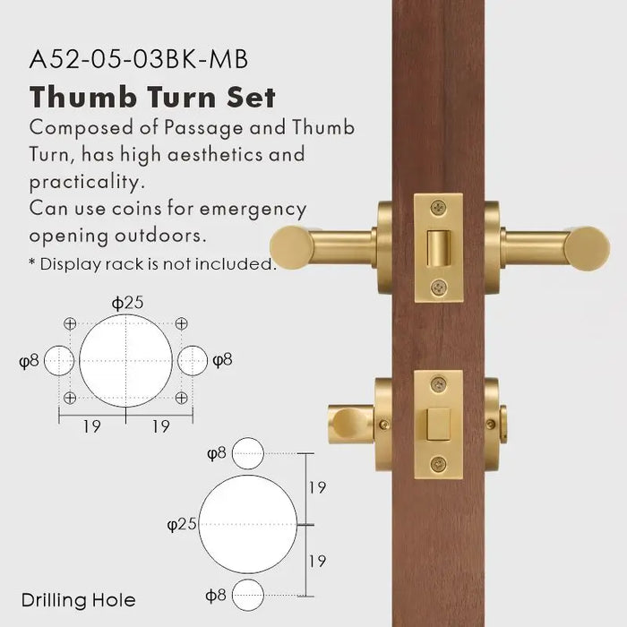 Privacy Set - Thumb Turn