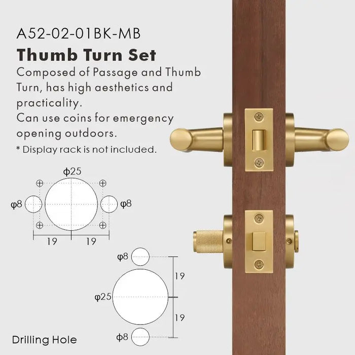 Privacy Set – Thumb Turn